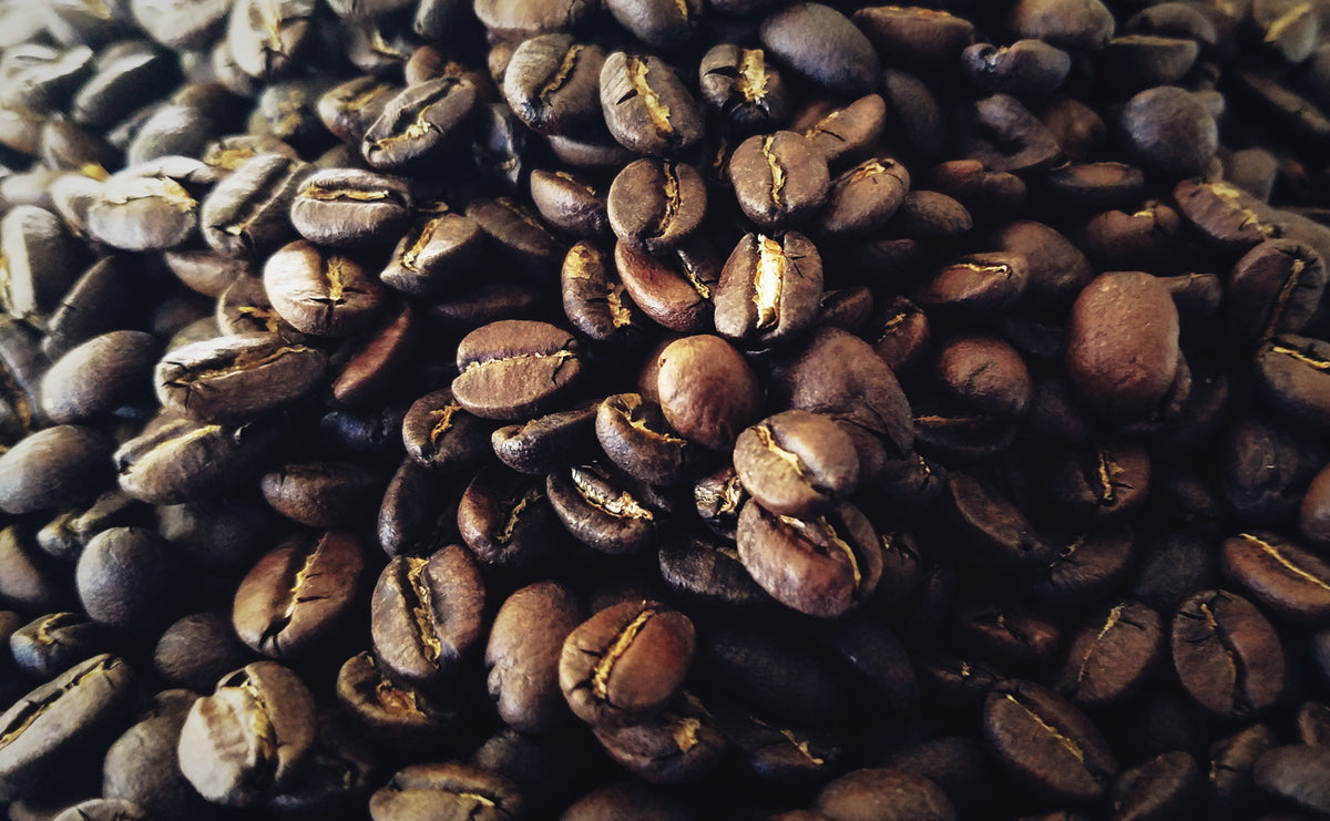 Organic fair trade coffee beans