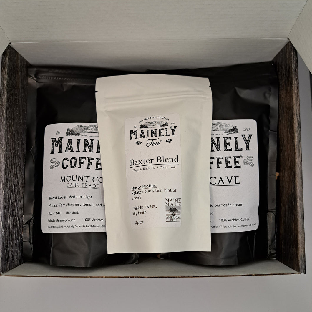 Tea and Coffee Sampler Gift Box