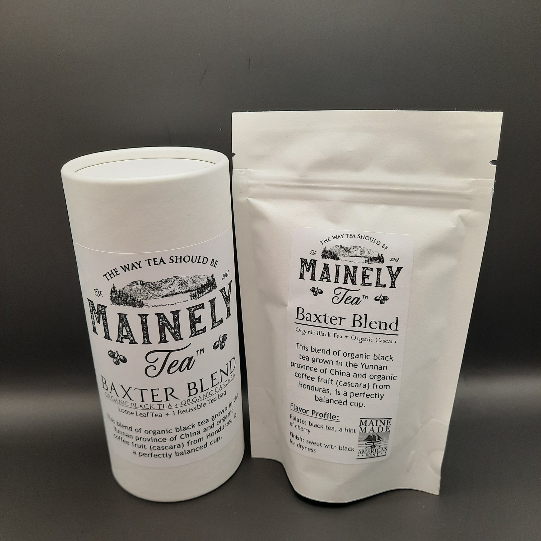 Baxter Blend Black Tea Cascara – Mainely